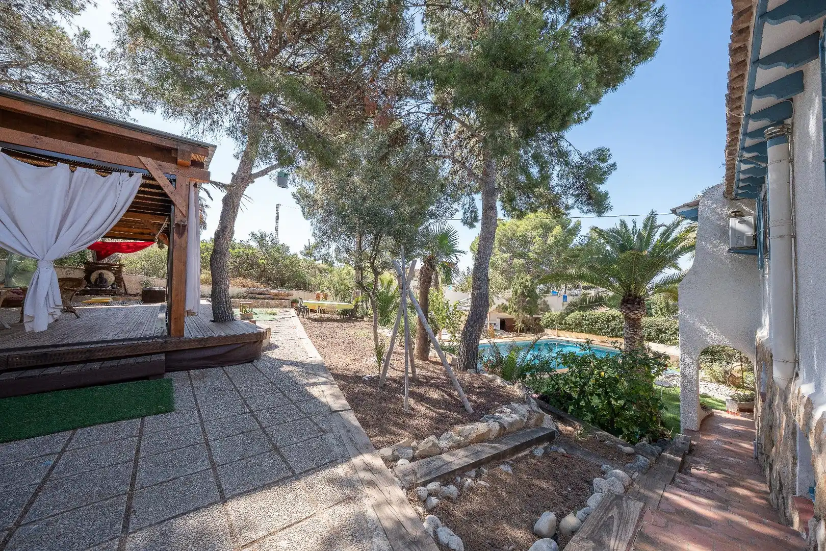 Jardín de Casa o chalet en venta en El Campello con Aire acondicionado, Calefacción y Jardín privado