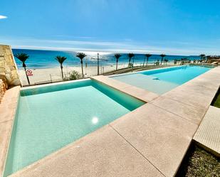 Swimming pool of Attic for sale in El Campello  with Air Conditioner, Terrace and Swimming Pool