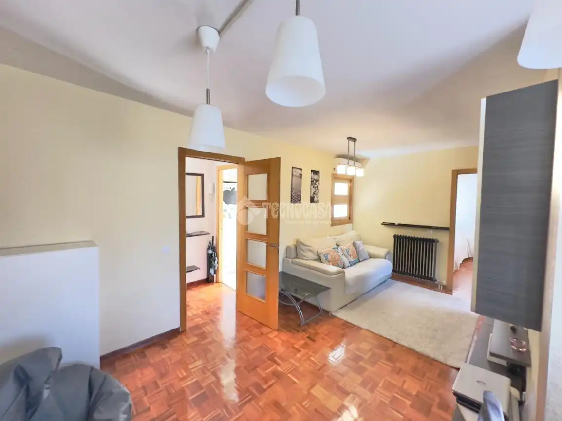 Sala de estar de Piso en venta en Móstoles con Aire acondicionado, Calefacción y Parquet