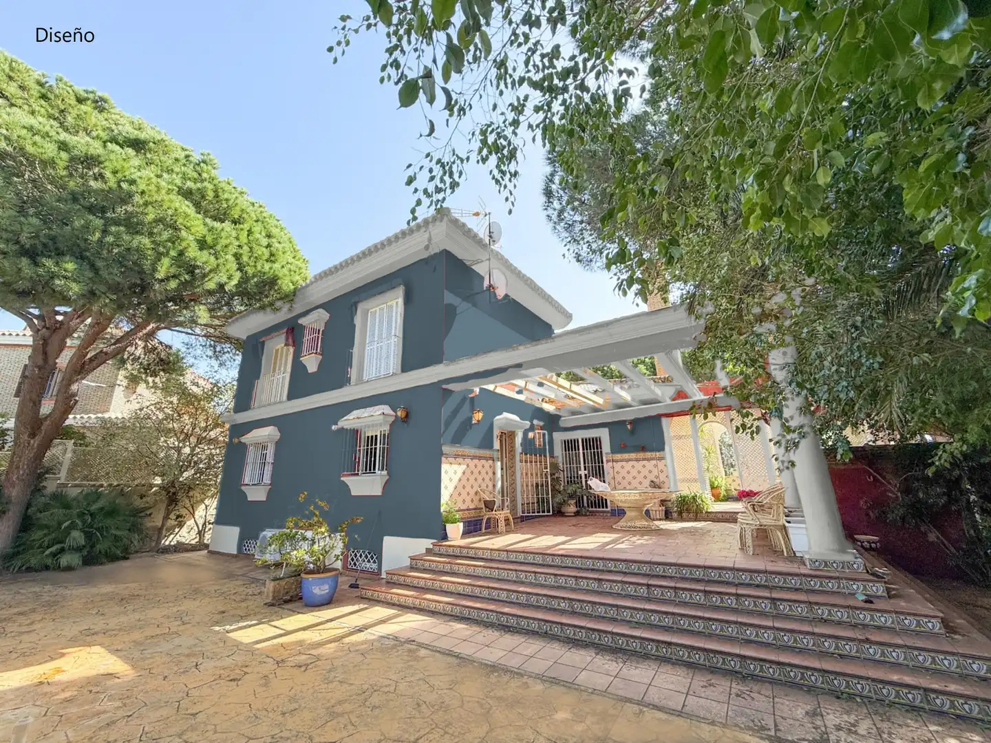 Chalet con terraza en venta en Avenida de la Barrosa 4B, imagen 2