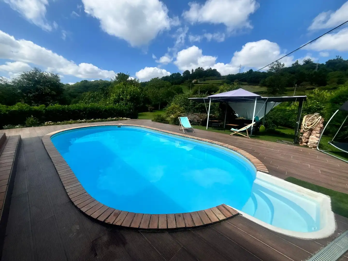 Swimming pool of Houses for sale in Langreo  with Heating, Private garden and Terrace