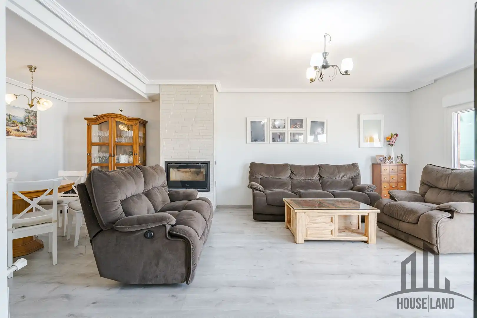 Sala de estar de Casa adosada en venta en Meco con Aire acondicionado, Calefacción y Trastero