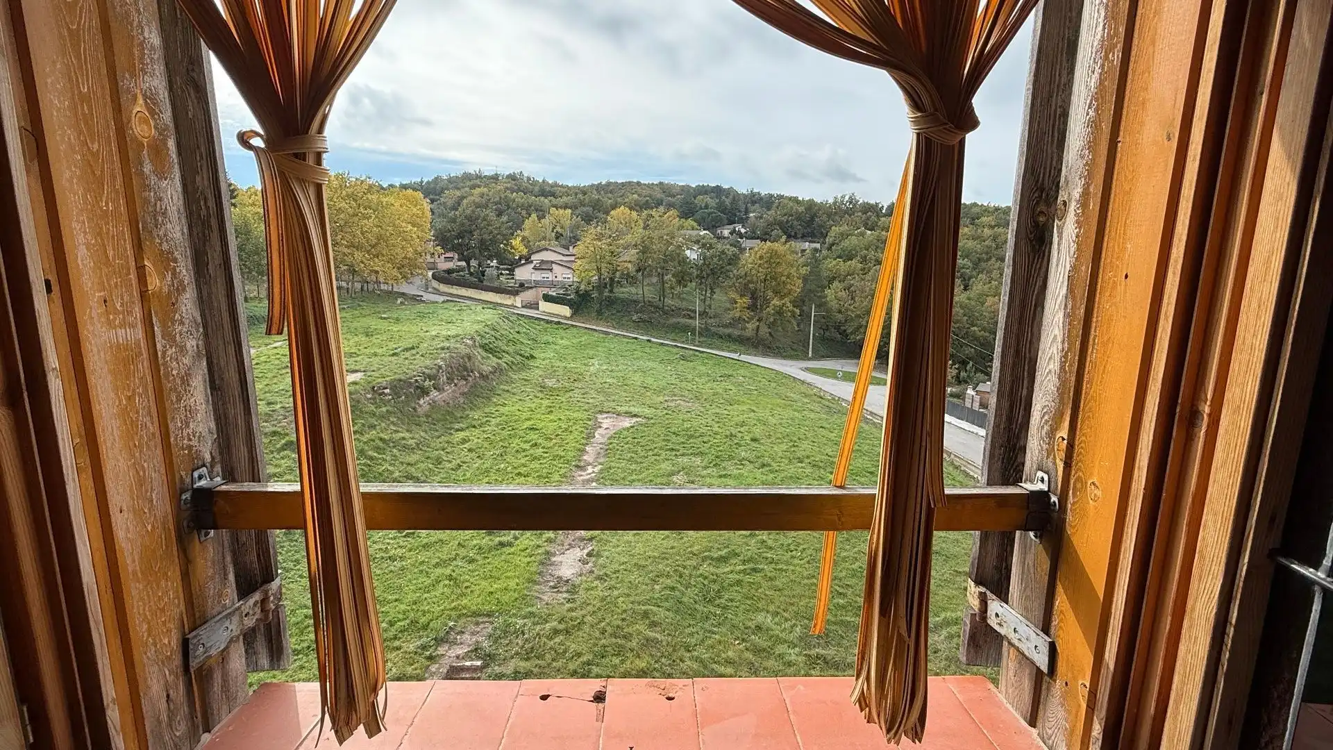 Terraza de Piso en venta en Moià con Calefacción, Amueblado y Piscina comunitaria