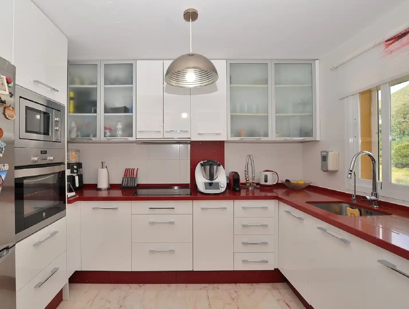 Kitchen of Attic for sale in Benalmádena  with Air Conditioner, Parquet flooring and Terrace