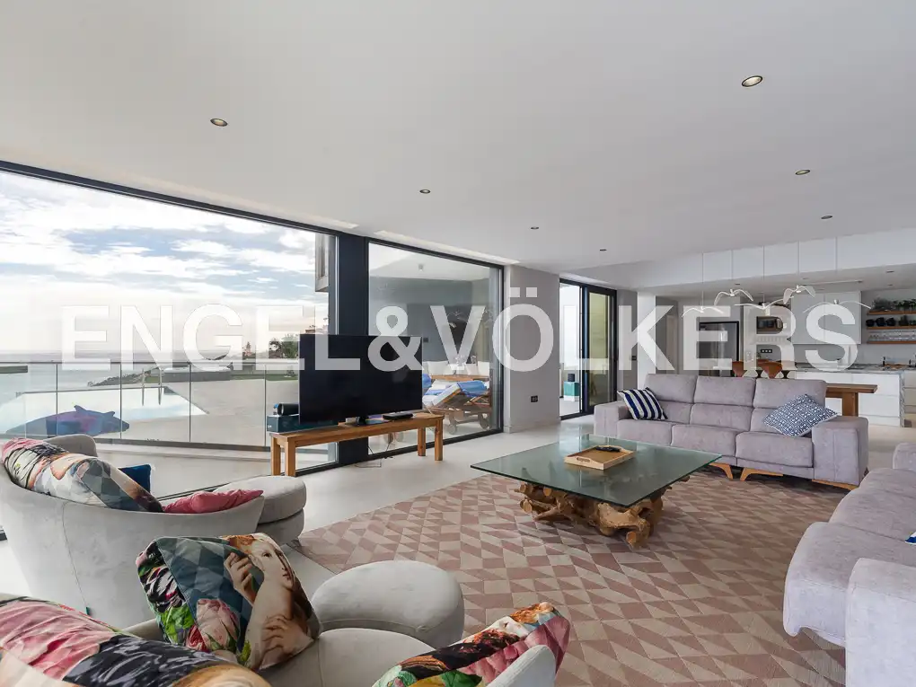 Sala de estar de Casa o chalet en venta en Cullera con Aire acondicionado, Calefacción y Jardín privado