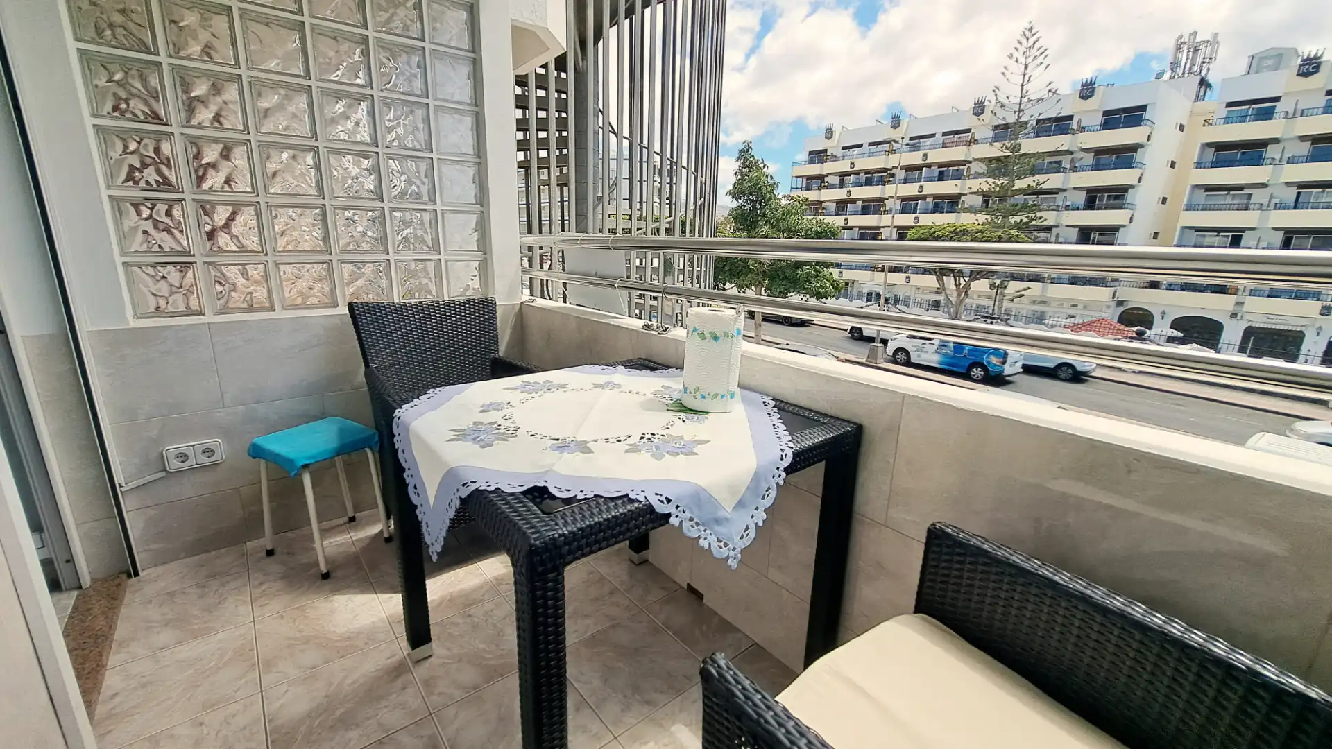 Terrace of Flat for sale in San Bartolomé de Tirajana  with Balcony and Community pool