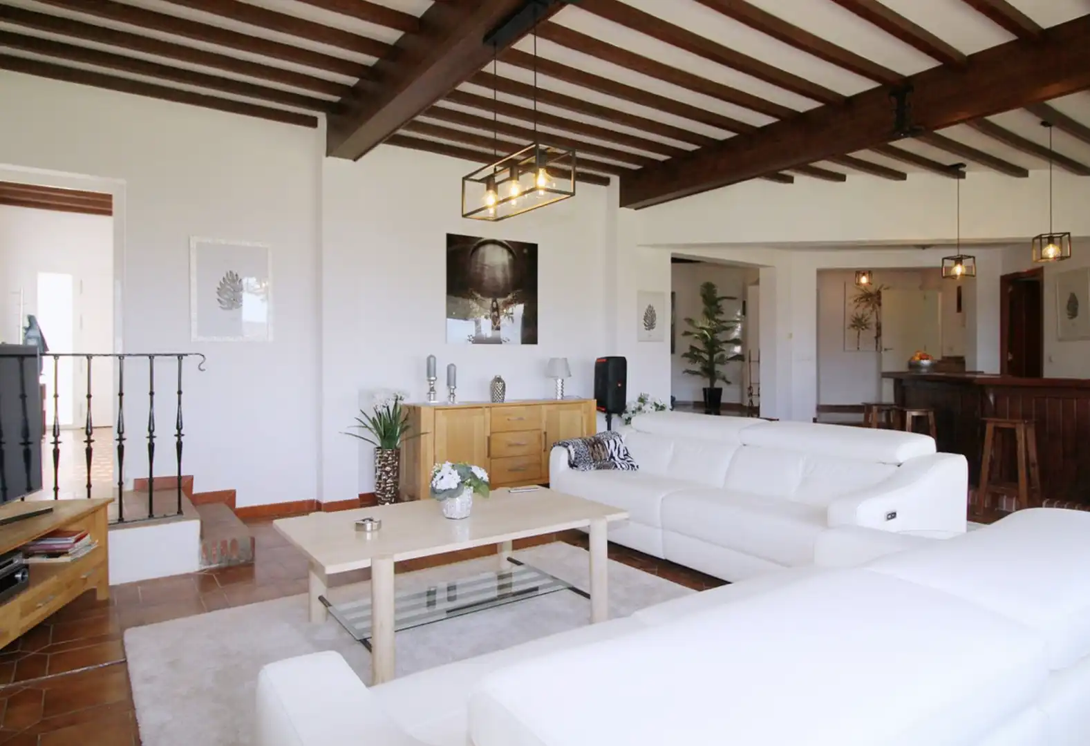 Living room of Houses for sale in Coín  with Air Conditioner, Heating and Private garden