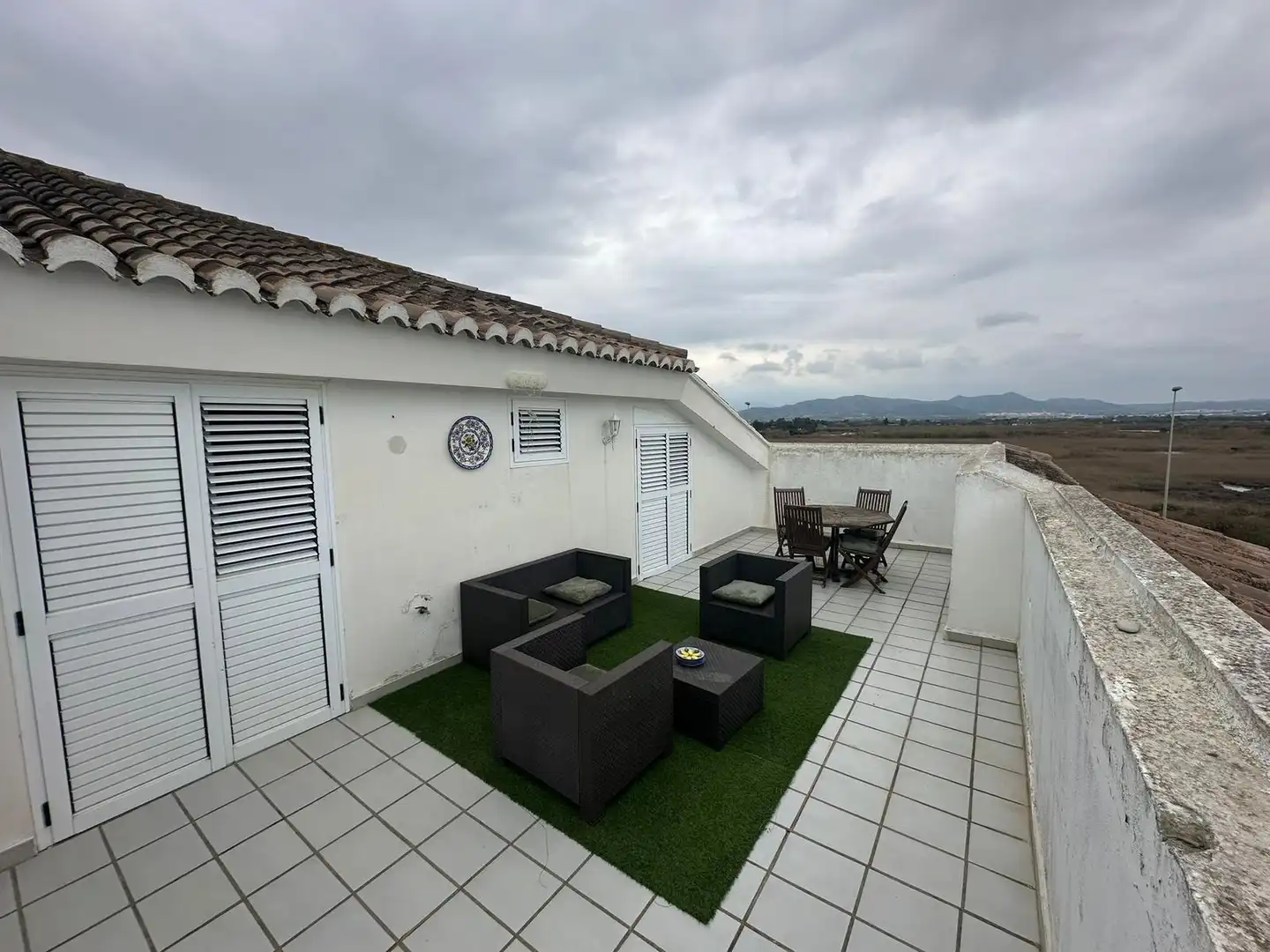 Terrace of Attic for sale in Sagunto / Sagunt  with Air Conditioner, Terrace and Storage room