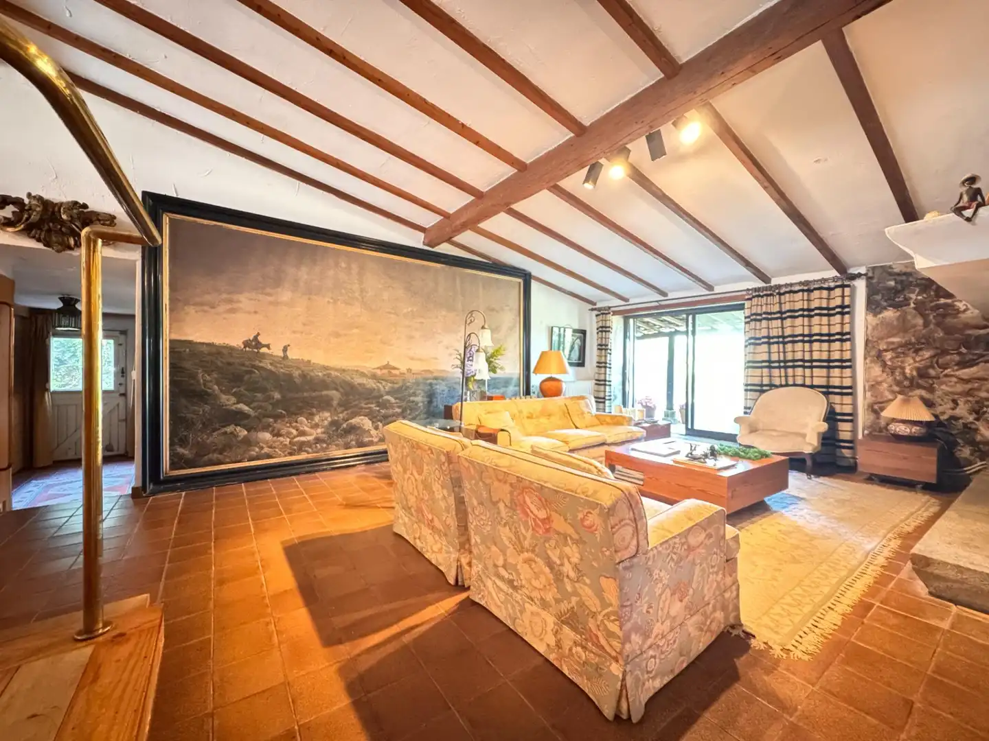 Sala de estar de Casa o chalet en venta en Pontevedra Capital  con Calefacción, Jardín privado y Terraza