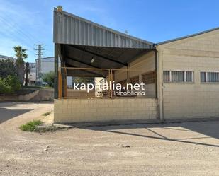 Exterior view of Industrial buildings for sale in Ontinyent