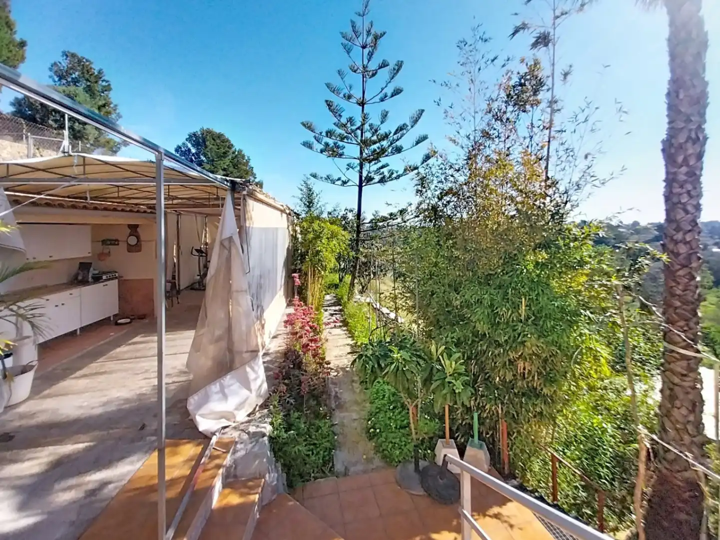 Terraza de Casa o chalet en venta en La Nucia con Aire acondicionado, Jardín privado y Terraza