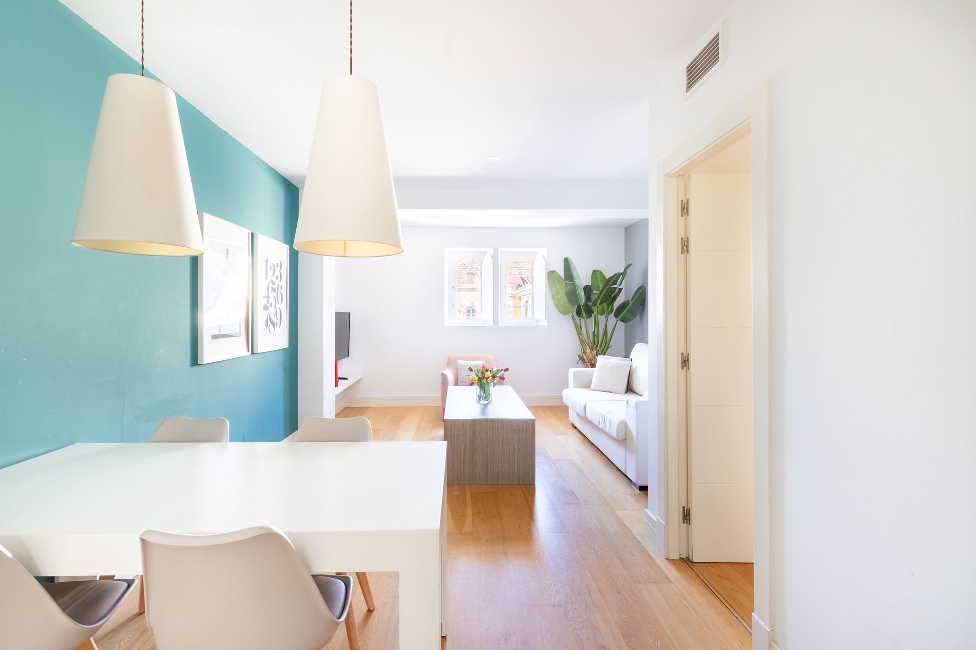 Sala d'estar de Apartament en venda en Málaga Capital