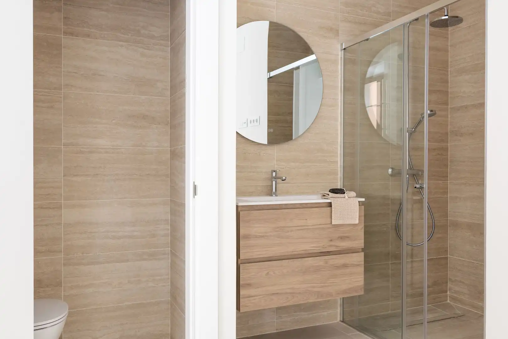 Badezimmer von Wohnungen zum Verkauf in Málaga mit Balkon