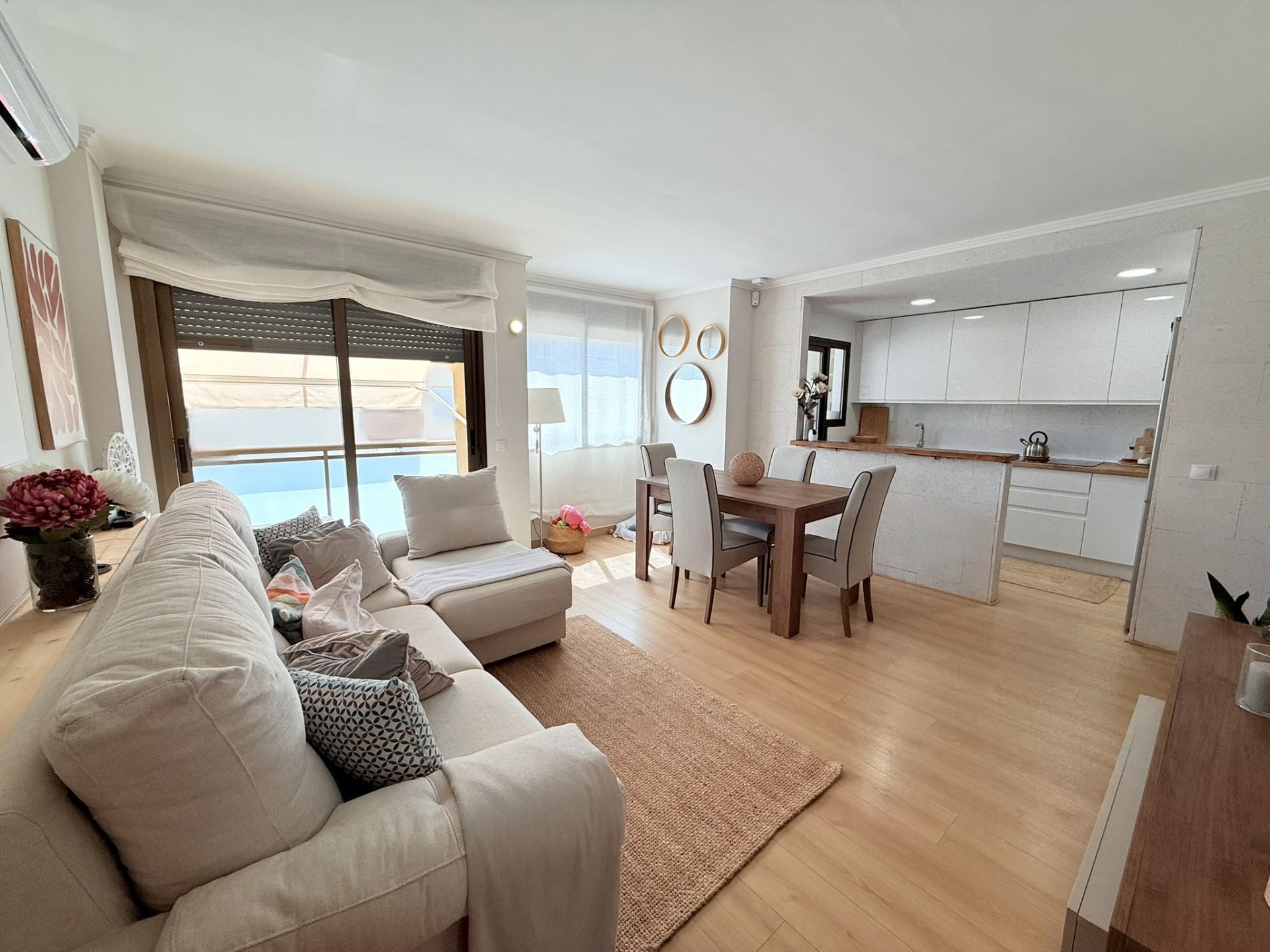 Sala d'estar de Pis en venda en Llucmajor amb Aire condicionat, Parquet i Forn