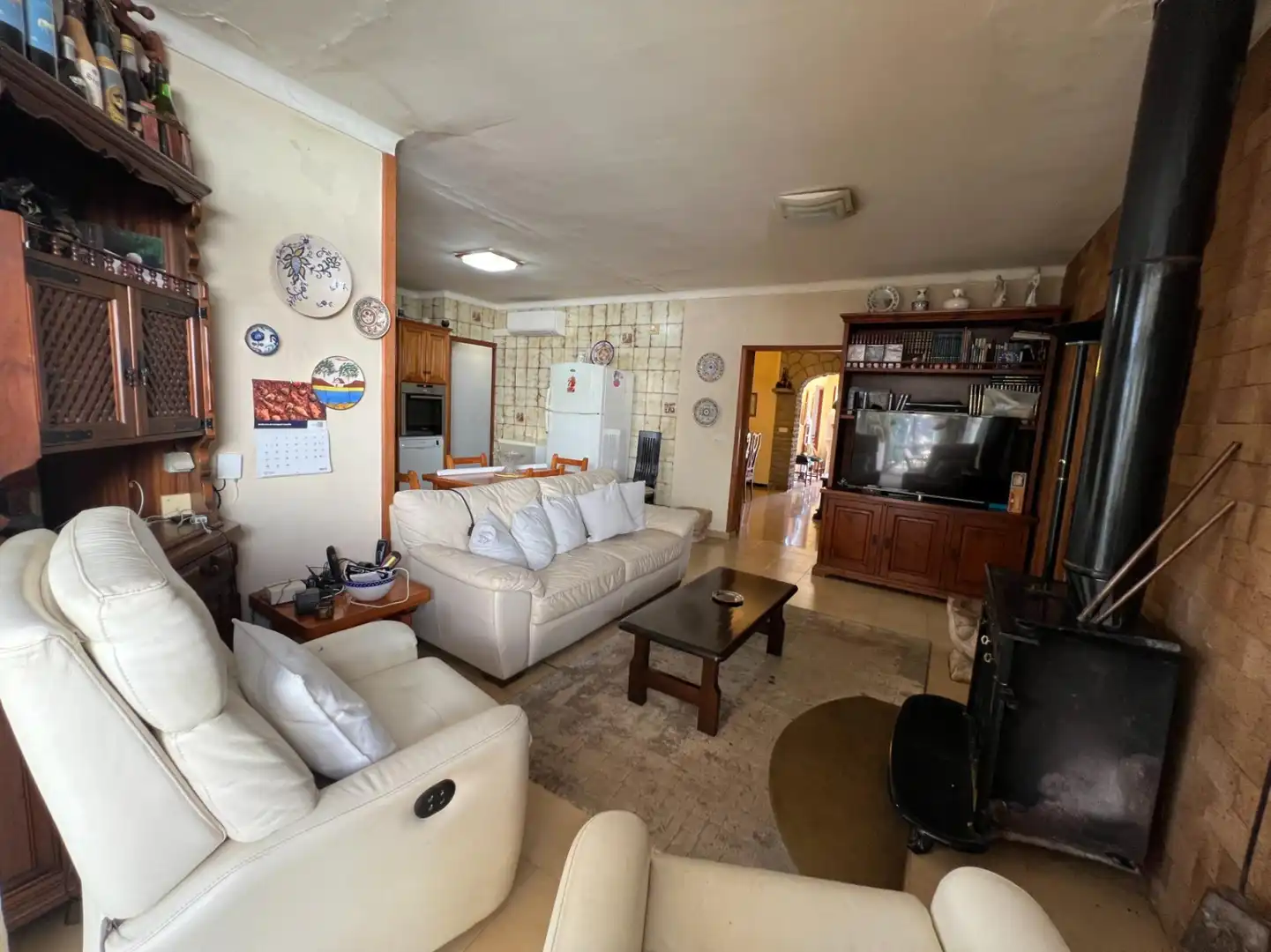Sala d'estar de Casa o xalet en venda en Pollença amb Terrassa, Traster i Moblat
