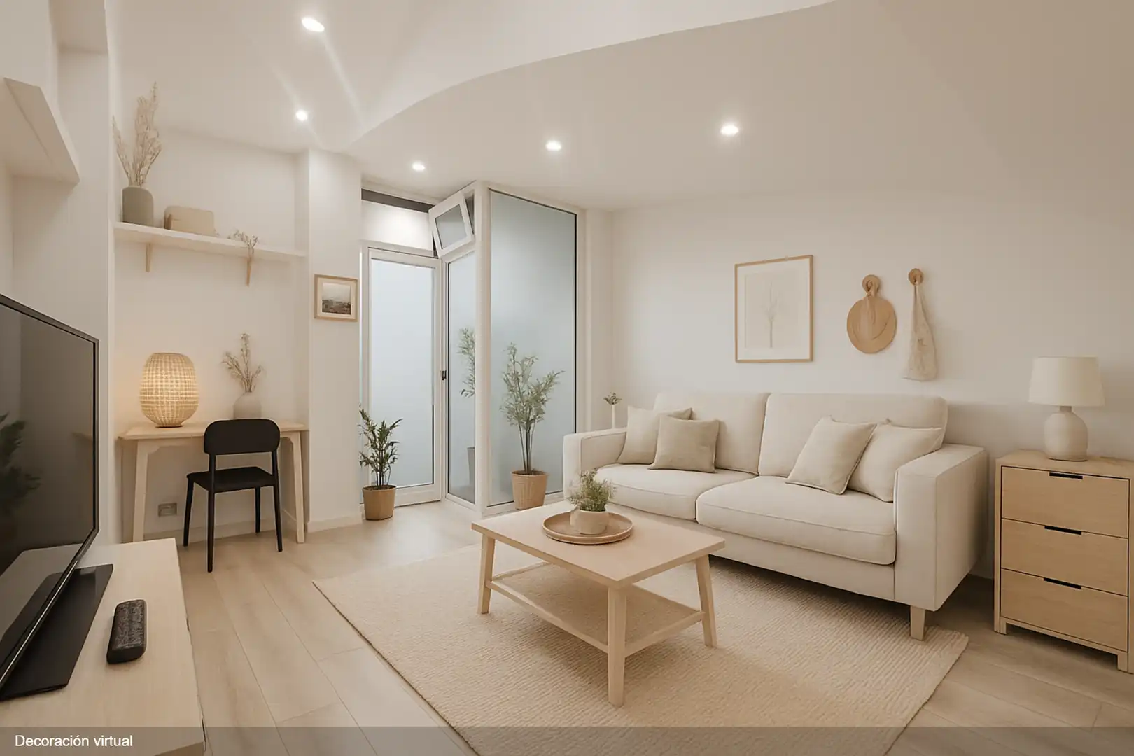 Wohnzimmer von Wohnung zum Verkauf in Donostia - San Sebastián  mit Abstellraum