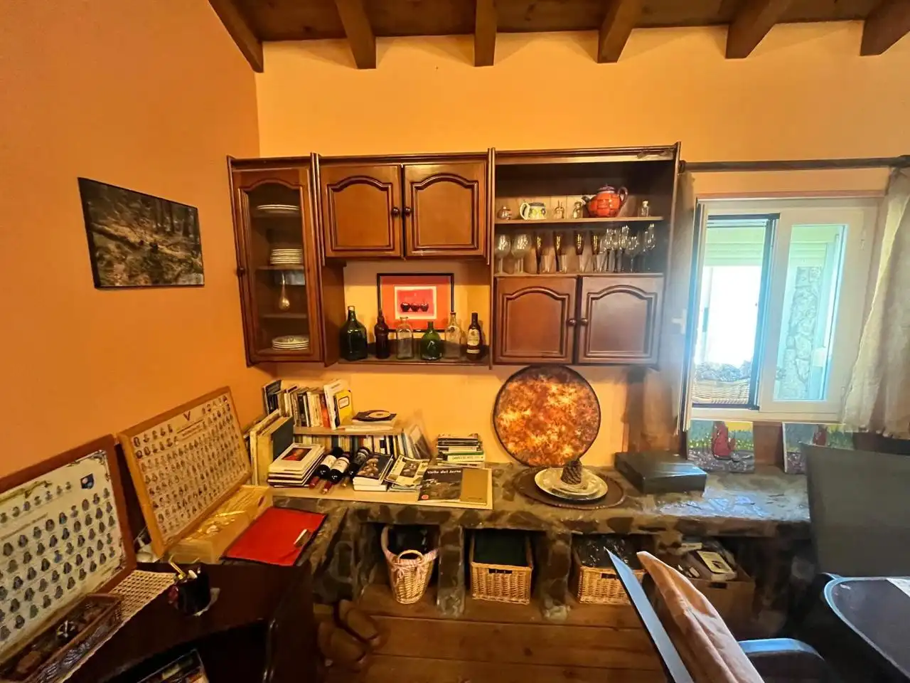 Cocina de Finca rústica en venta en Cabrero con Jardín privado y Piscina