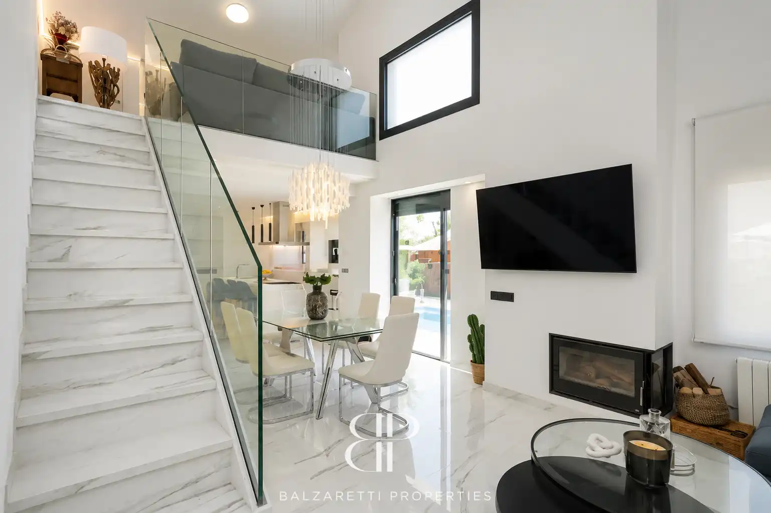 Wohnzimmer von Haus oder Chalet zum Verkauf in Canet de Mar mit Klimaanlage, Heizung und Privatgarten