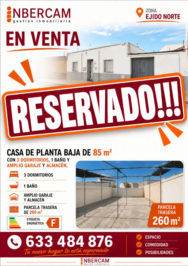 Adossat en venda a El Ejido Ciudad