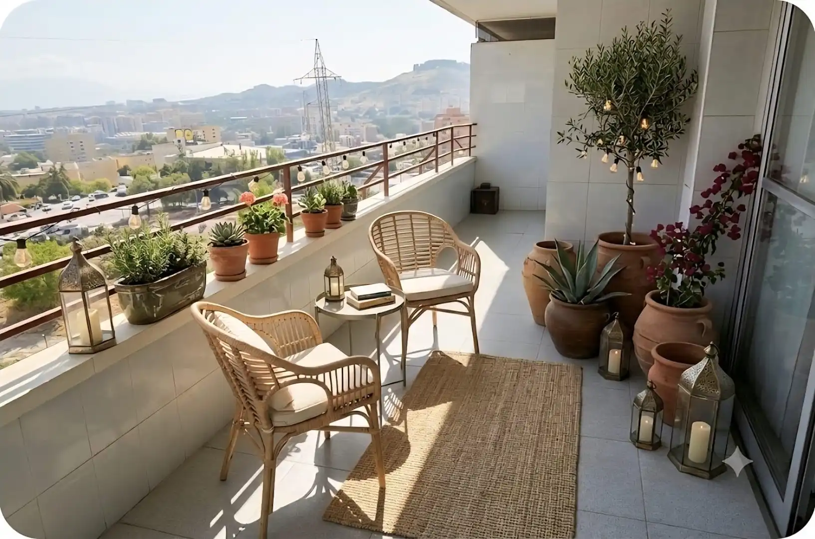 Terraza de Piso en venta en Málaga con Jardín privado, Terraza y Amueblado