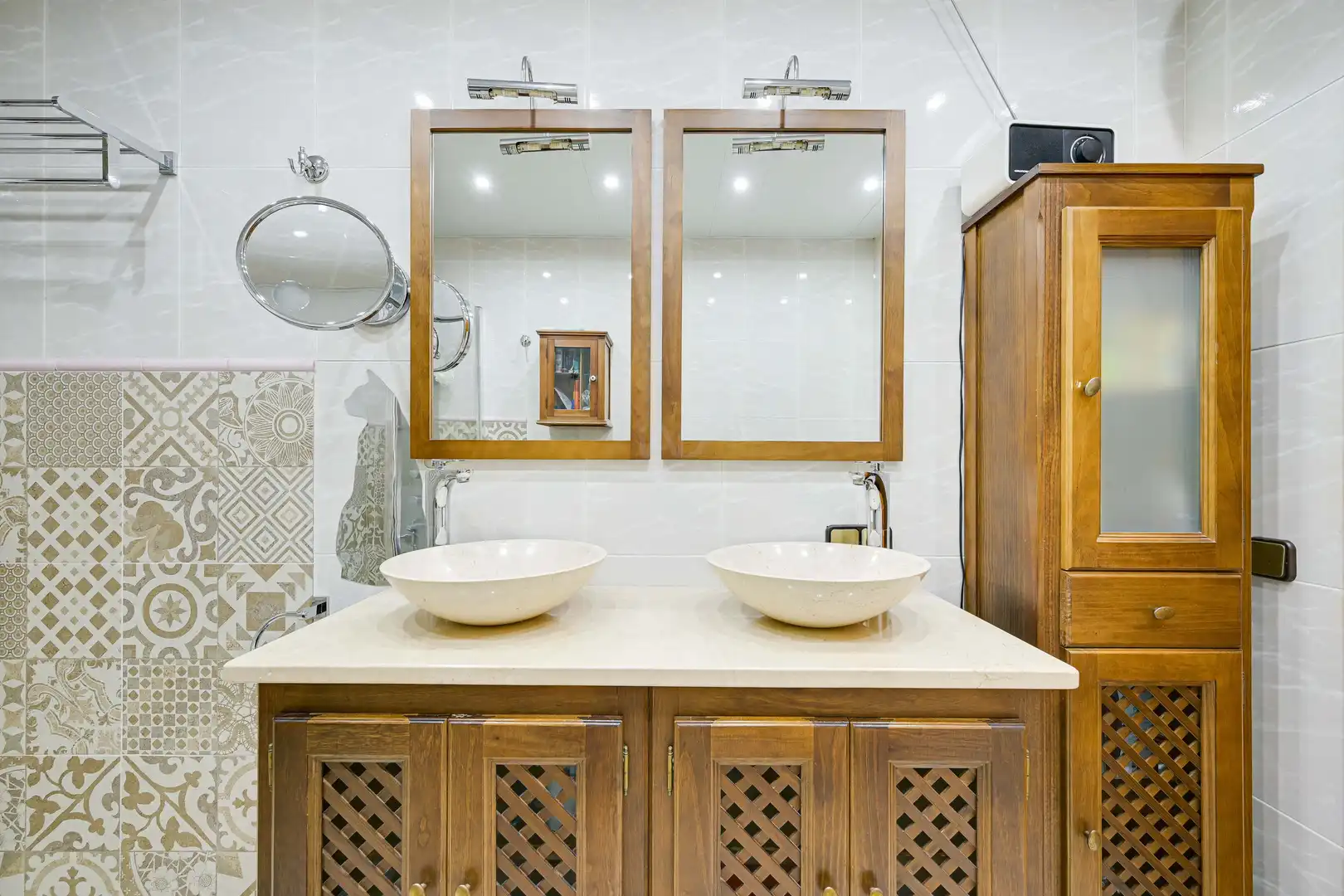 Baño de Finca rústica en venta en Amer con Aire acondicionado, Calefacción y Terraza