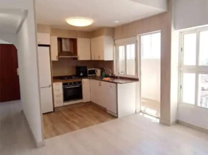 Küche von Wohnung zum Verkauf in Alginet mit Parkett, Ofen und Balkon