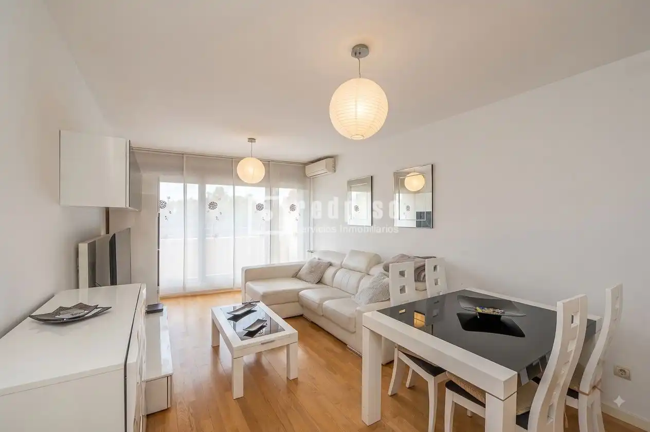 Wohnzimmer von Maisonette zum Verkauf in Pinto mit Klimaanlage, Heizung und Terrasse