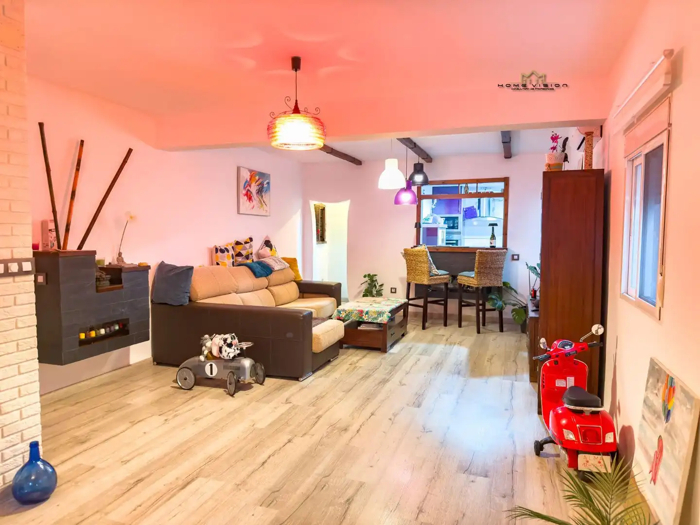 Living room of Houses for sale in Jerez de la Frontera  with Air Conditioner, Heating and Private garden