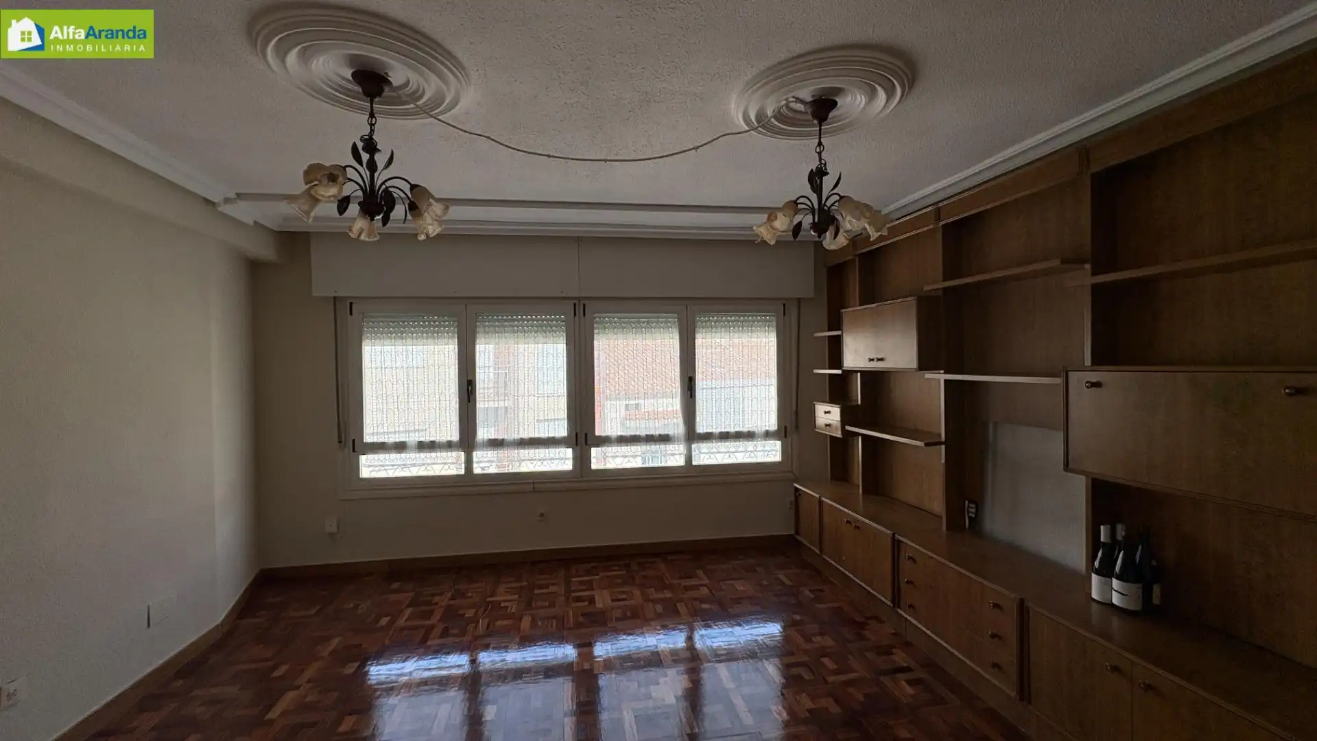 Wohnzimmer von Wohnung zum Verkauf in Aranda de Duero mit Heizung, Parkett und Terrasse