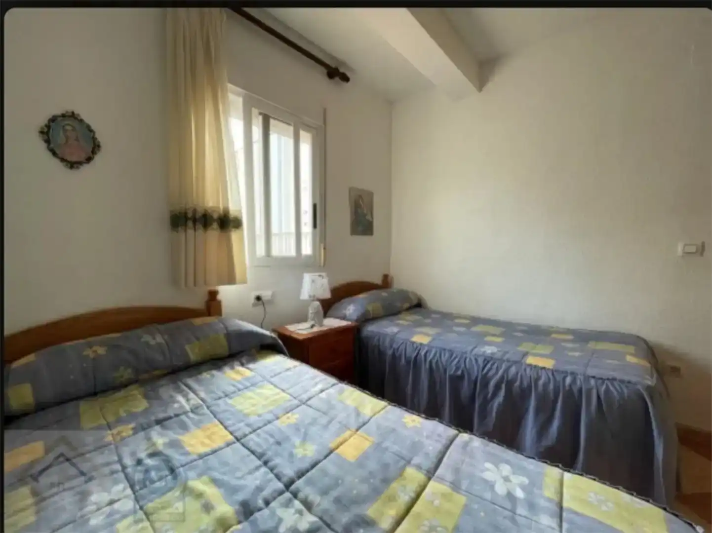 Bedroom of Flat for sale in Benidorm  with Air Conditioner and Balcony