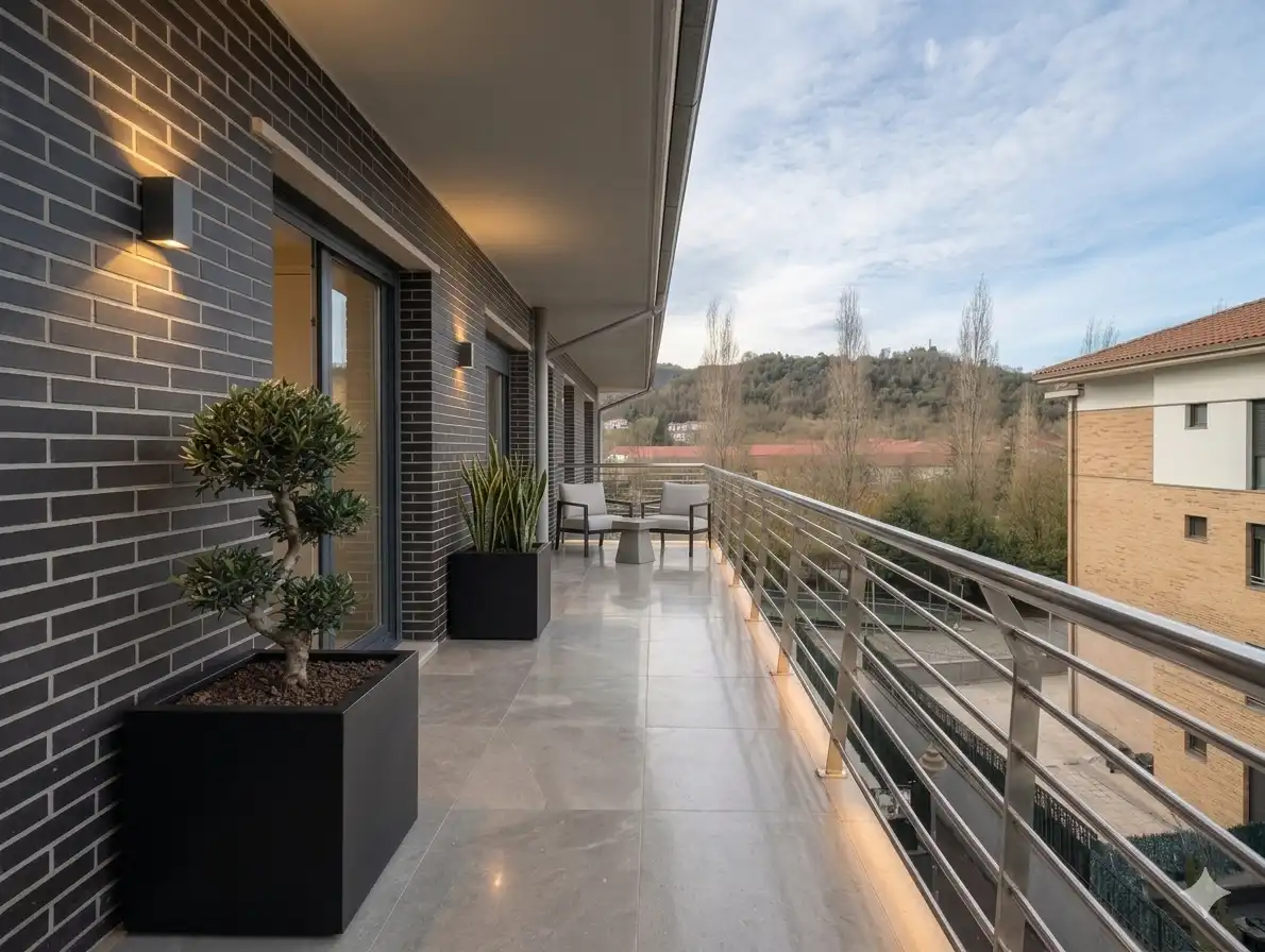Terraza de Piso en venta en Usurbil con Calefacción, Terraza y Trastero