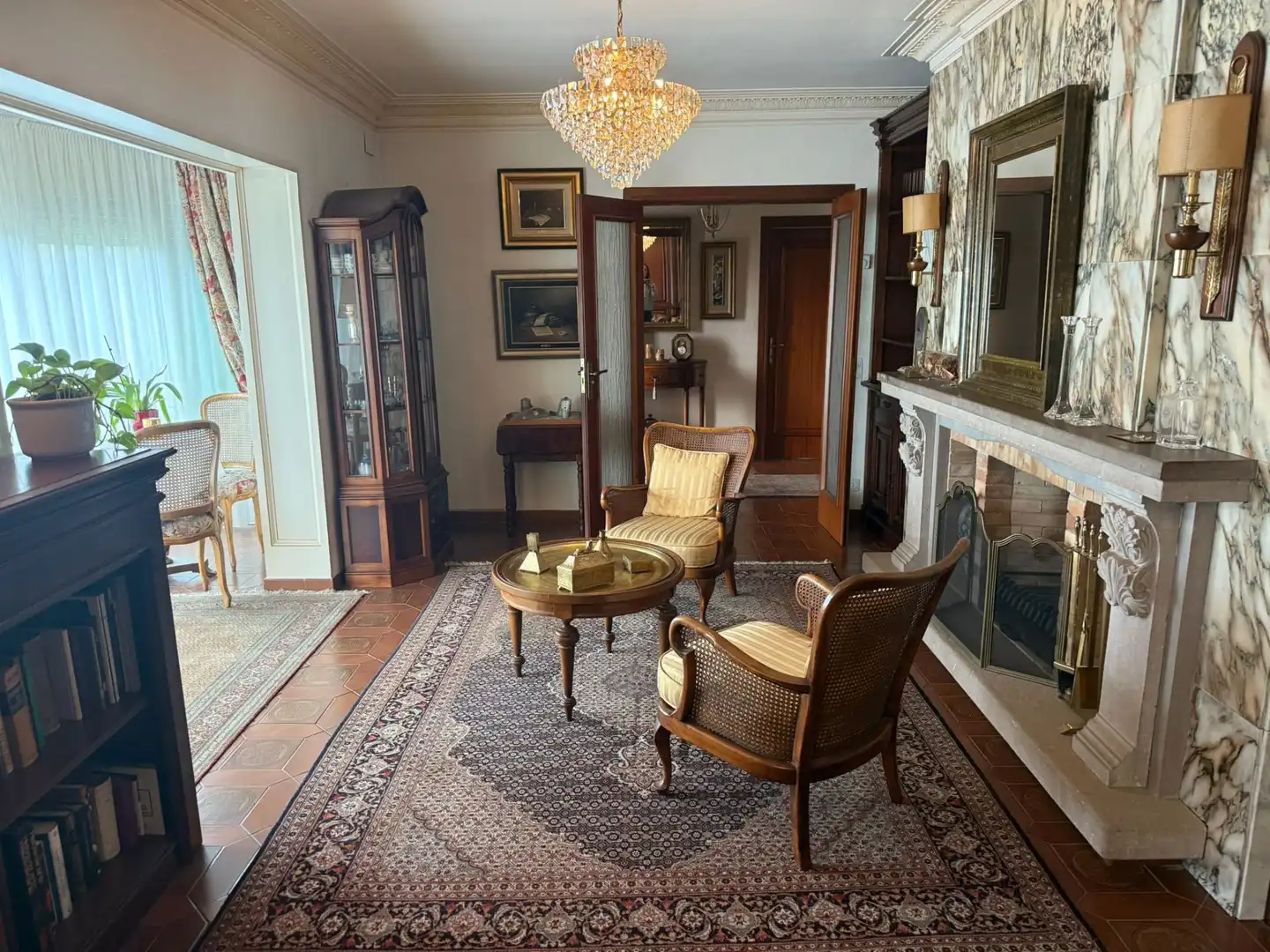 Sala de estar de Casa o chalet en venta en Sant Celoni con Aire acondicionado, Calefacción y Jardín privado
