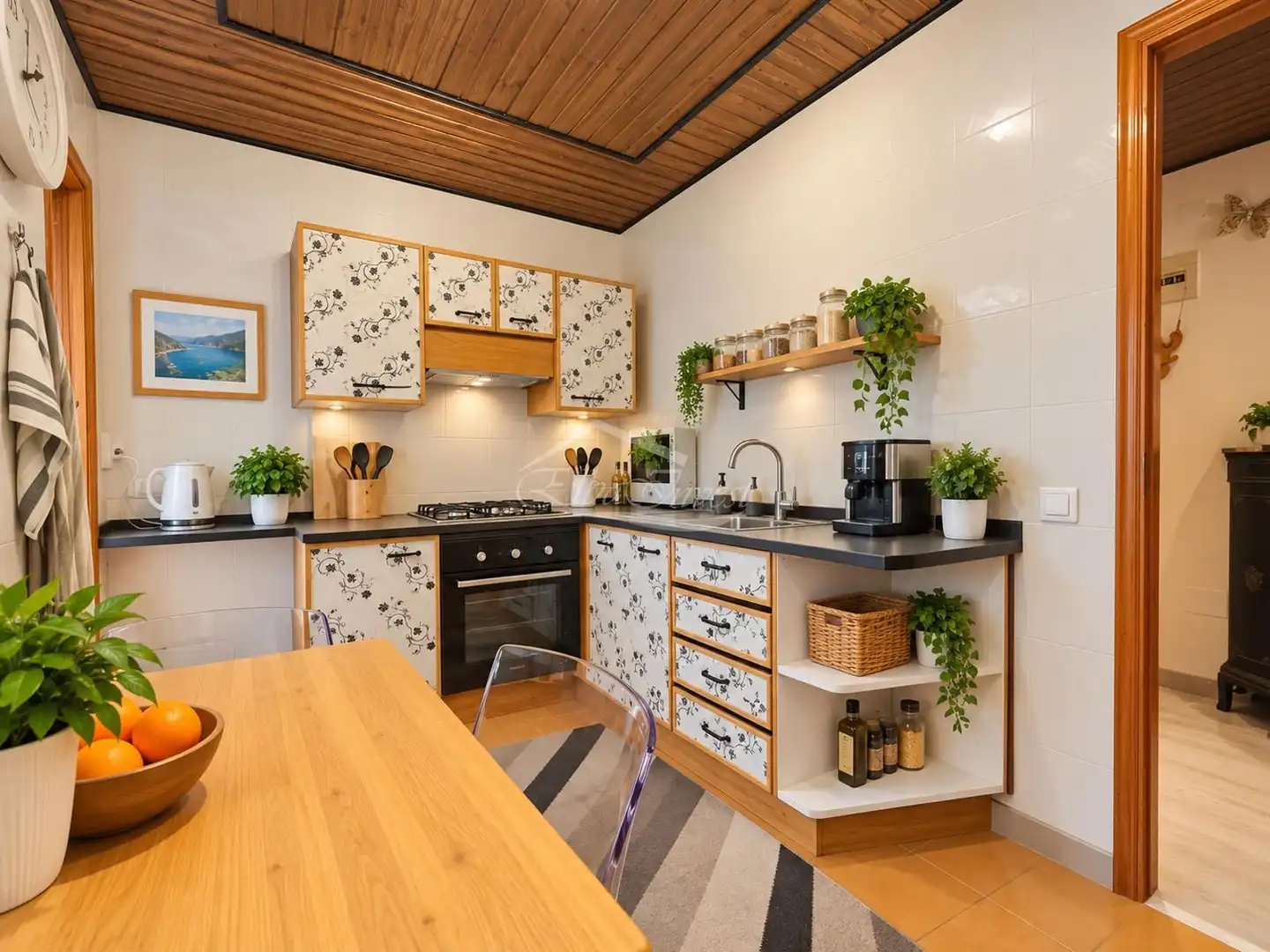 Kitchen of Flat for sale in Adeje  with Terrace, Storage room and Furnished