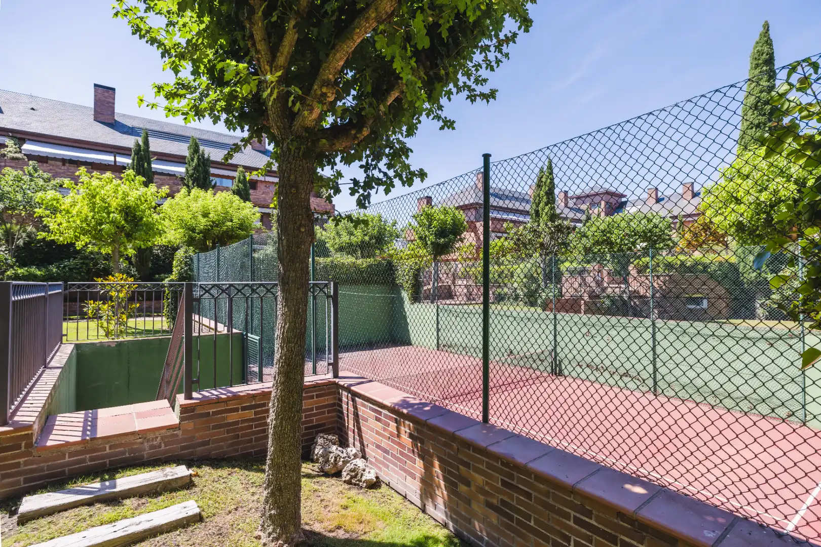 Garten von Wohnung zum Verkauf in Las Rozas de Madrid mit Klimaanlage, Heizung und Gemeinschaftspool
