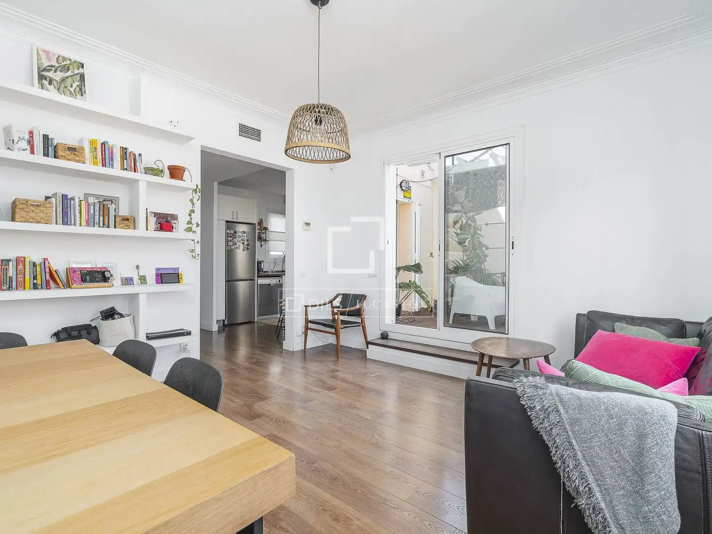 Living room of Attic for sale in Barcelona  with Air Conditioner, Heating and Terrace