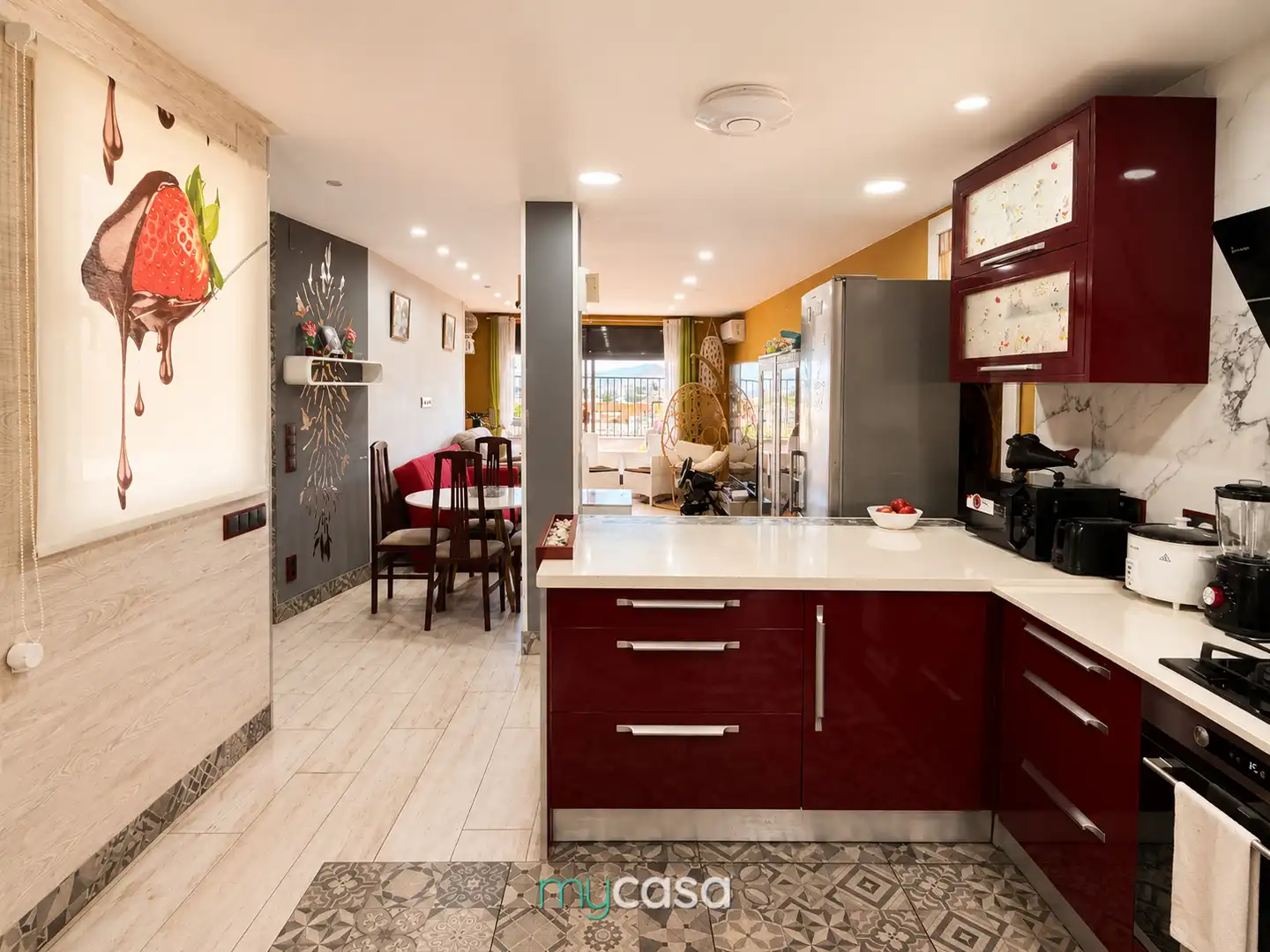 Cocina de Piso en venta en El Prat de Llobregat con Aire acondicionado, Calefacción y Parquet