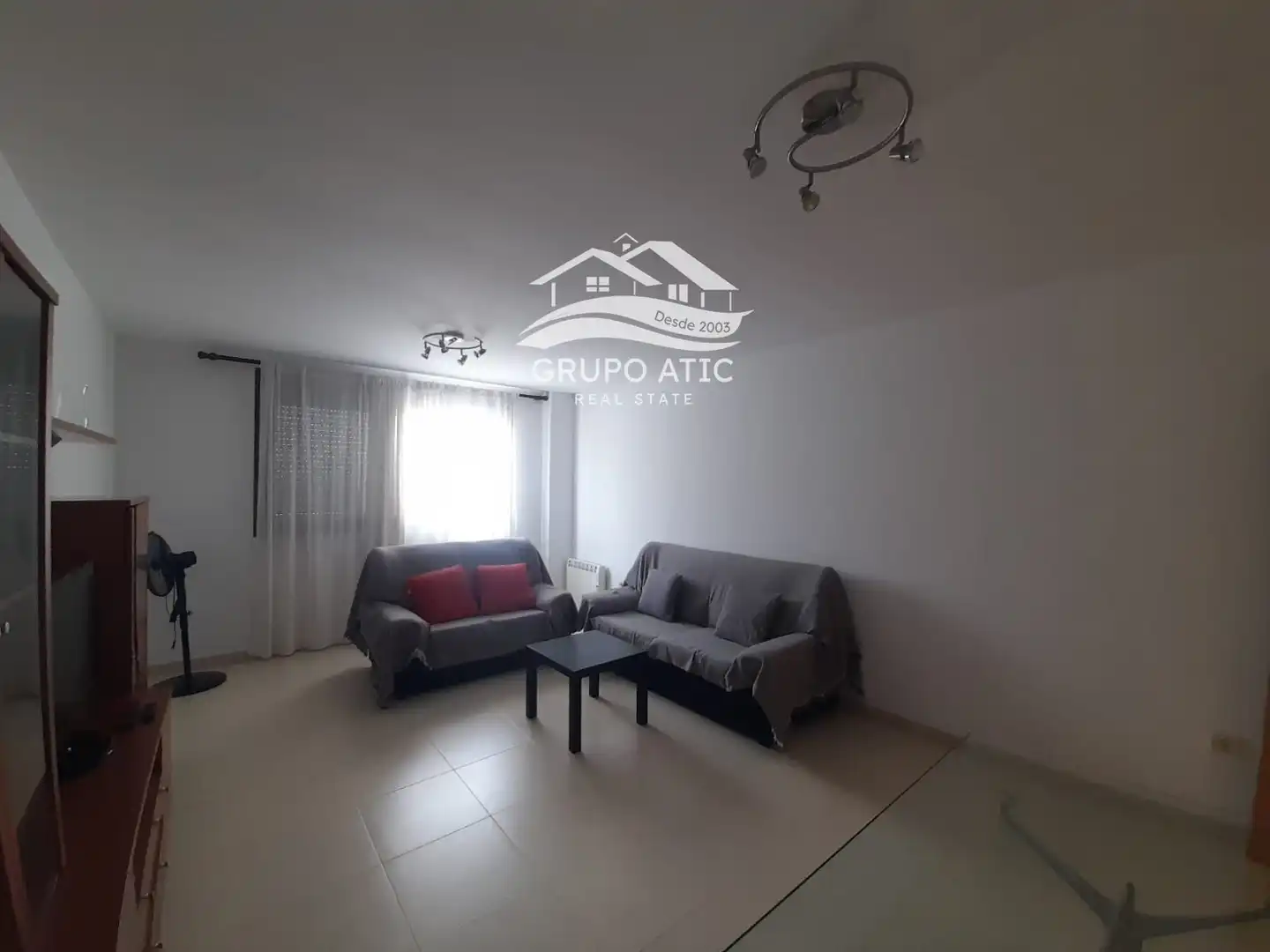 Living room of Flat for rent in Burriana / Borriana  with Heating, Terrace and Swimming Pool