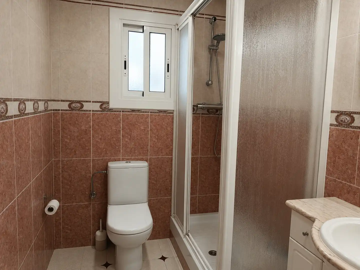 Bathroom of Flat for sale in Badalona  with Air Conditioner and Balcony