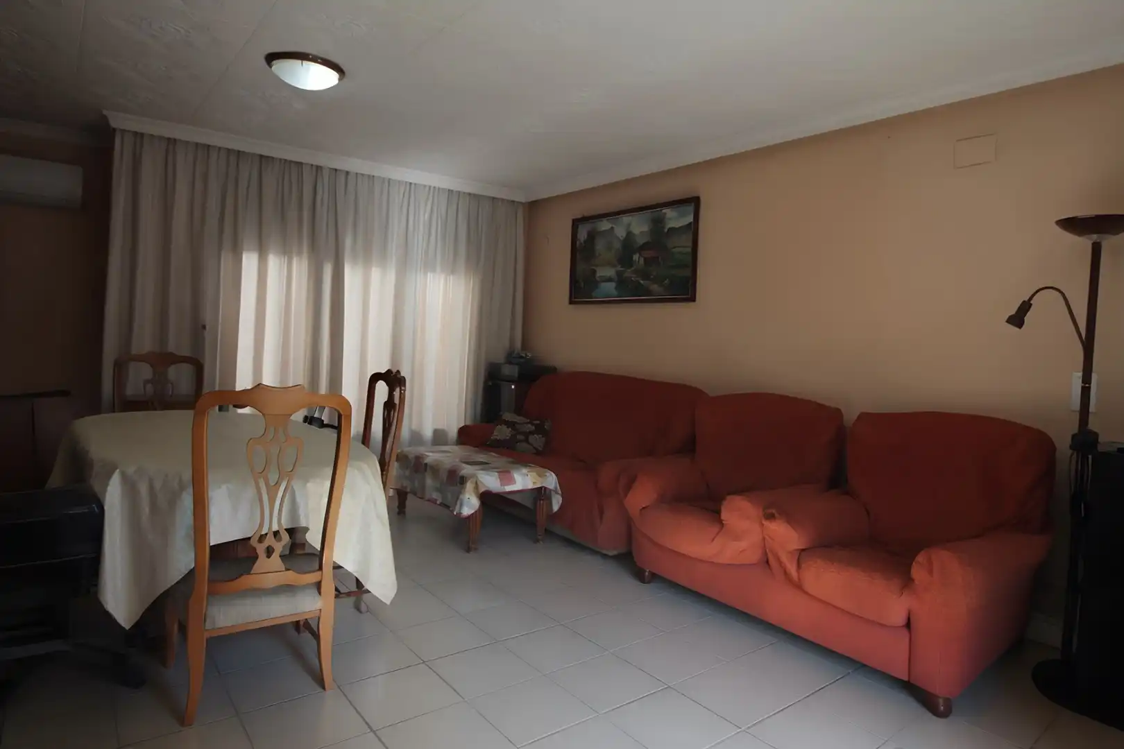 Living room of Flat for sale in Figueres  with Heating