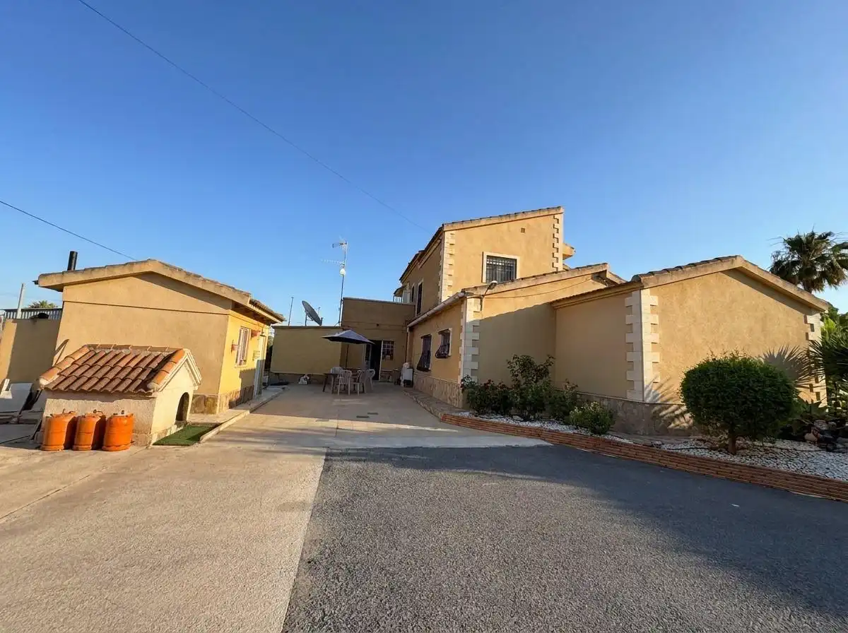 Exterior view of Houses for sale in Elche / Elx  with Swimming Pool