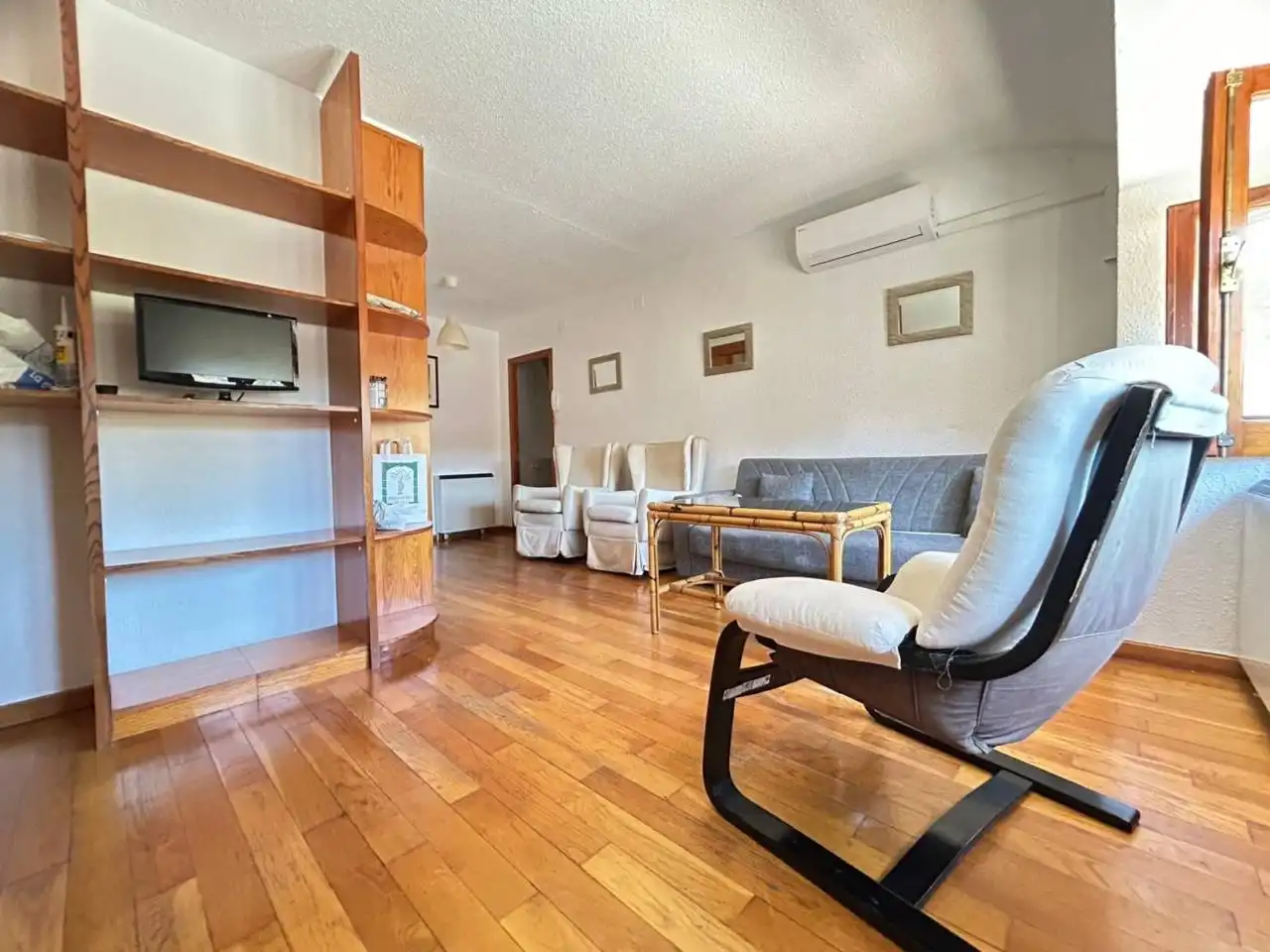 Sala de estar de Piso de alquiler en Toledo con Aire acondicionado, Parquet y Amueblado