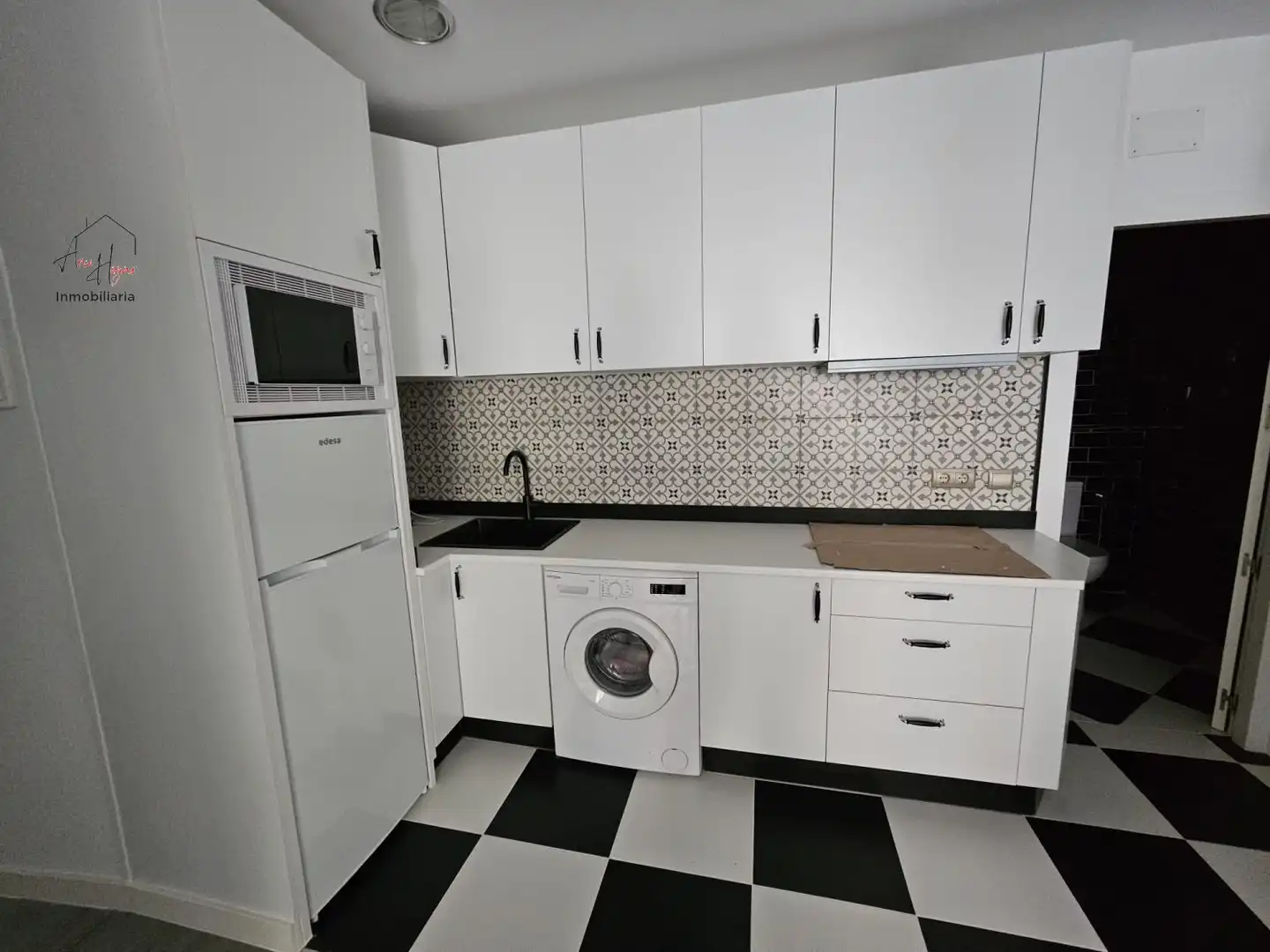 Cocina de Apartamento de alquiler en Salamanca con Aire acondicionado y Calefacción