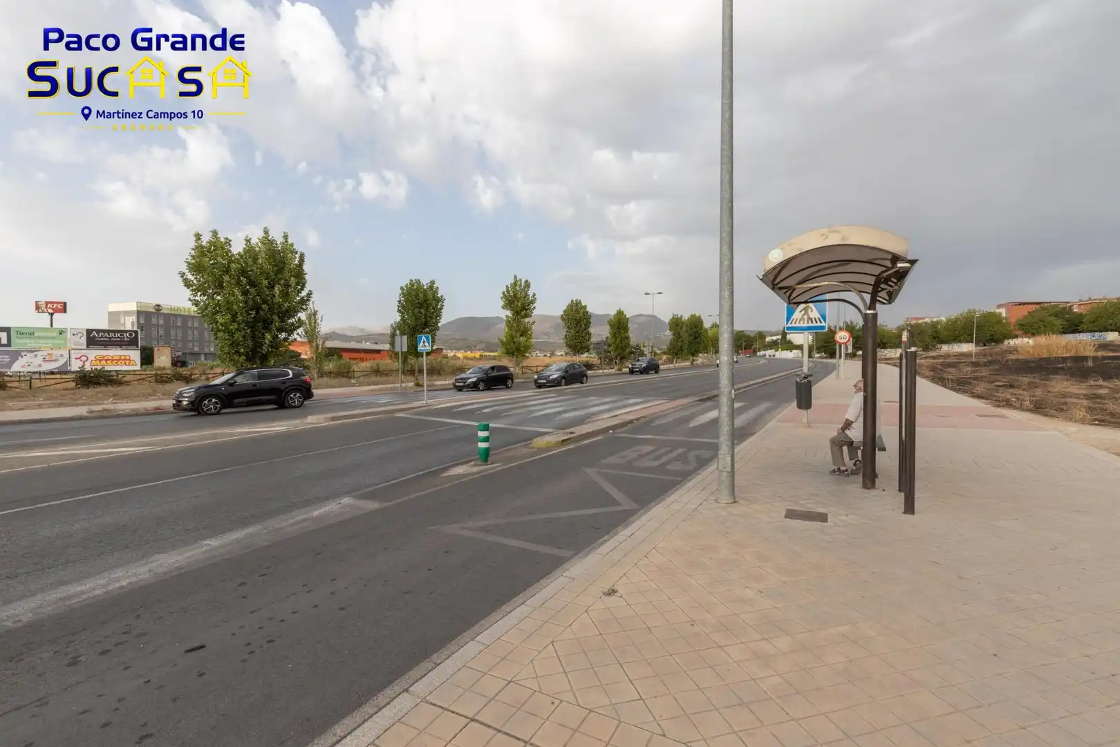 Exterior view of Flat for sale in Granada  with Heating, Terrace and Furnished