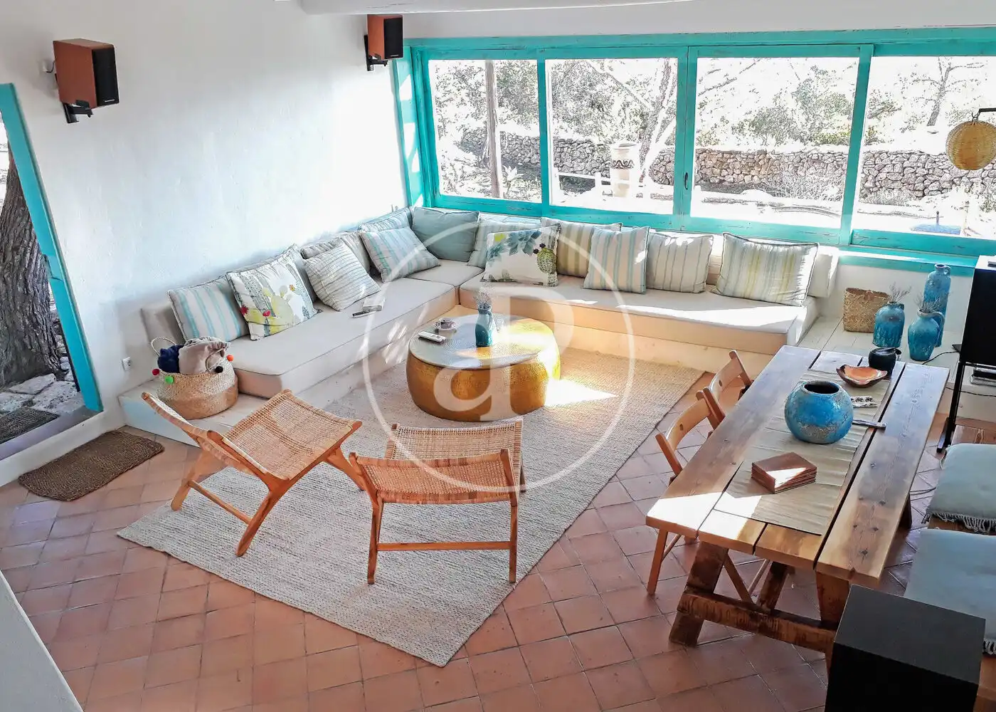 Living room of Houses for sale in Formentera  with Air Conditioner, Heating and Private garden