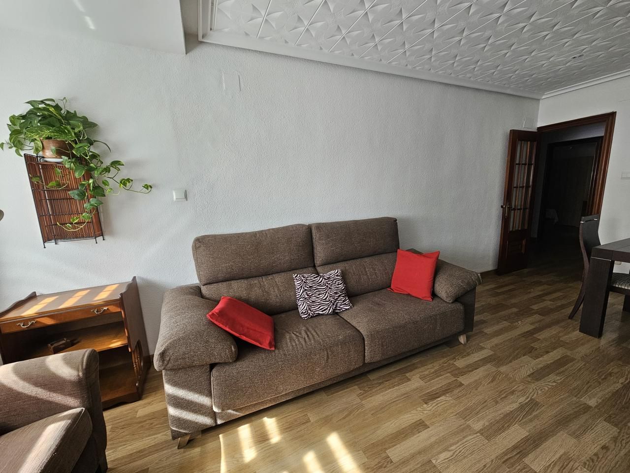 Living room of Flat to rent in  Valencia Capital  with Air Conditioner and Furnished