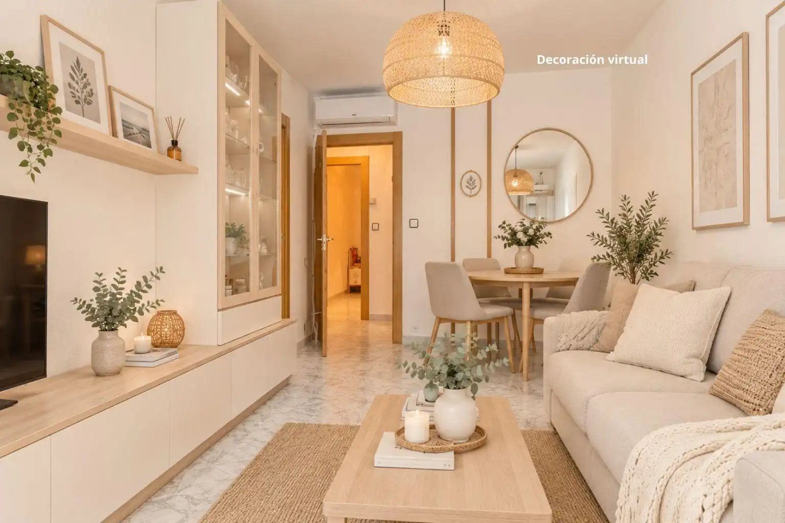 Sala de estar de Piso en venta en Delicias