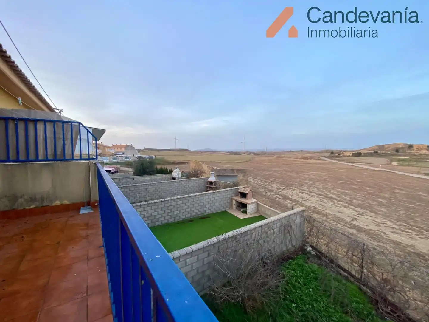 Terraza de Casa adosada en venta en Las Pedrosas con Aire acondicionado, Calefacción y Jardín privado