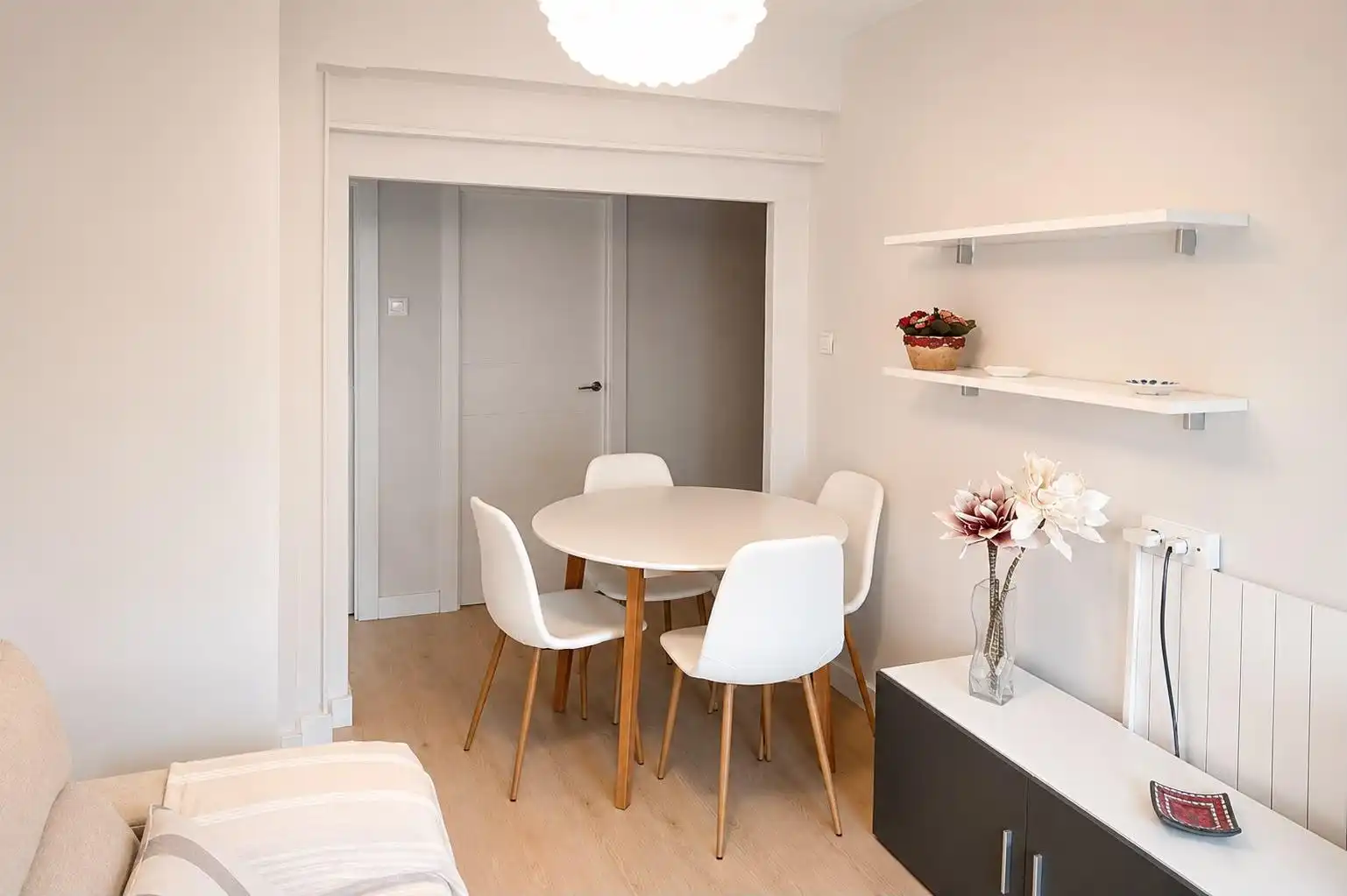 Dining room of Apartments for rent in San Pedro del Pinatar  with Air Conditioner, Furnished and Washing machine