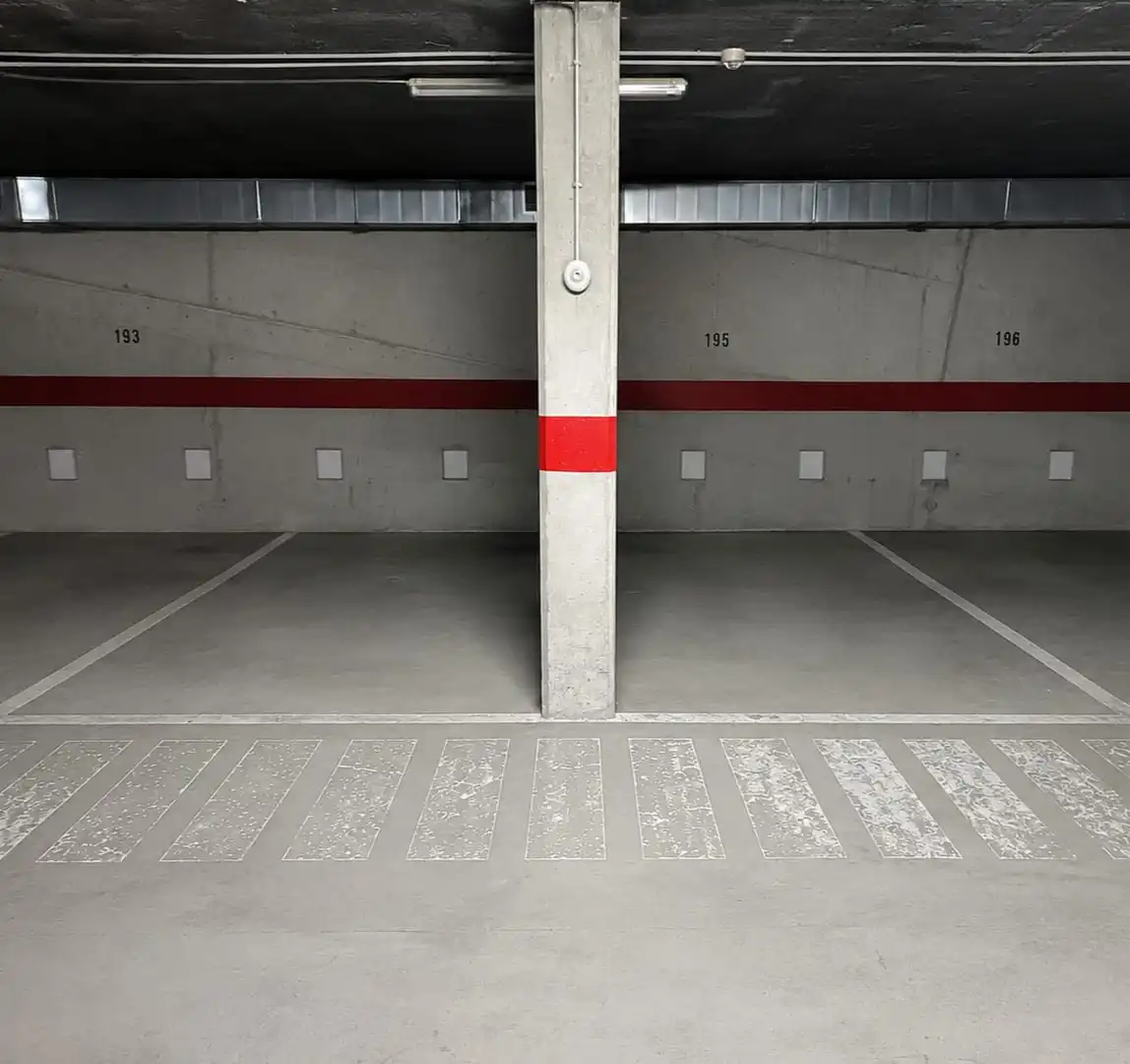 Parking of Flat for sale in A Coruña Capital   with Heating, Parquet flooring and Terrace