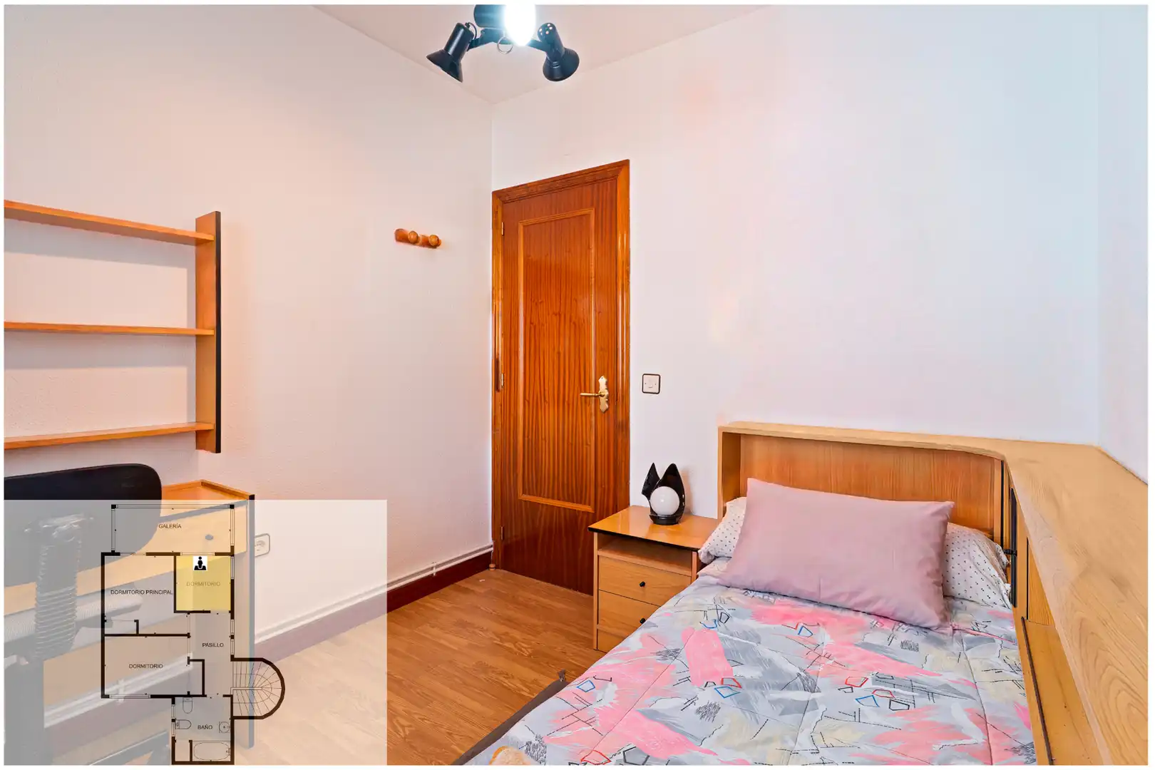 Bedroom of Houses for sale in Villanueva de Perales  with Heating, Private garden and Terrace